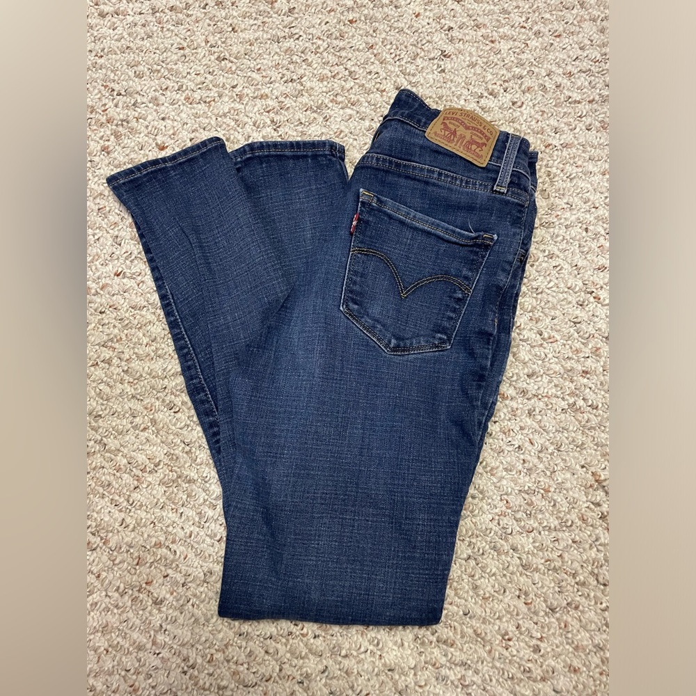 #017 721 High Rise Skinny Levi Jeans